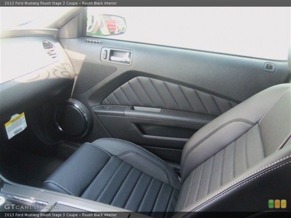 Roush Black Interior Photo for the 2013 Ford Mustang Roush Stage 3 Coupe #67489690