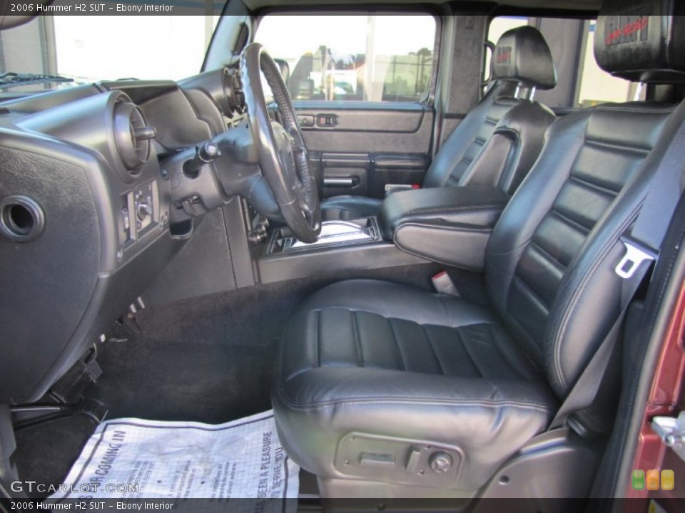 Ebony Interior Prime Interior for the 2006 Hummer H2 SUT #67491916