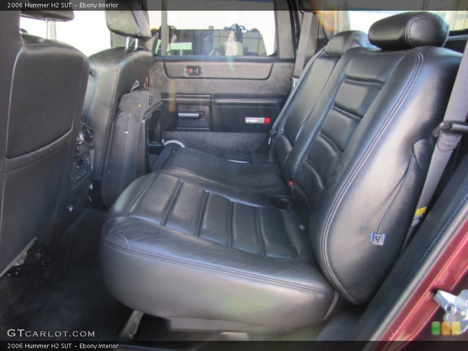 Ebony Interior Photo for the 2006 Hummer H2 SUT #67491982