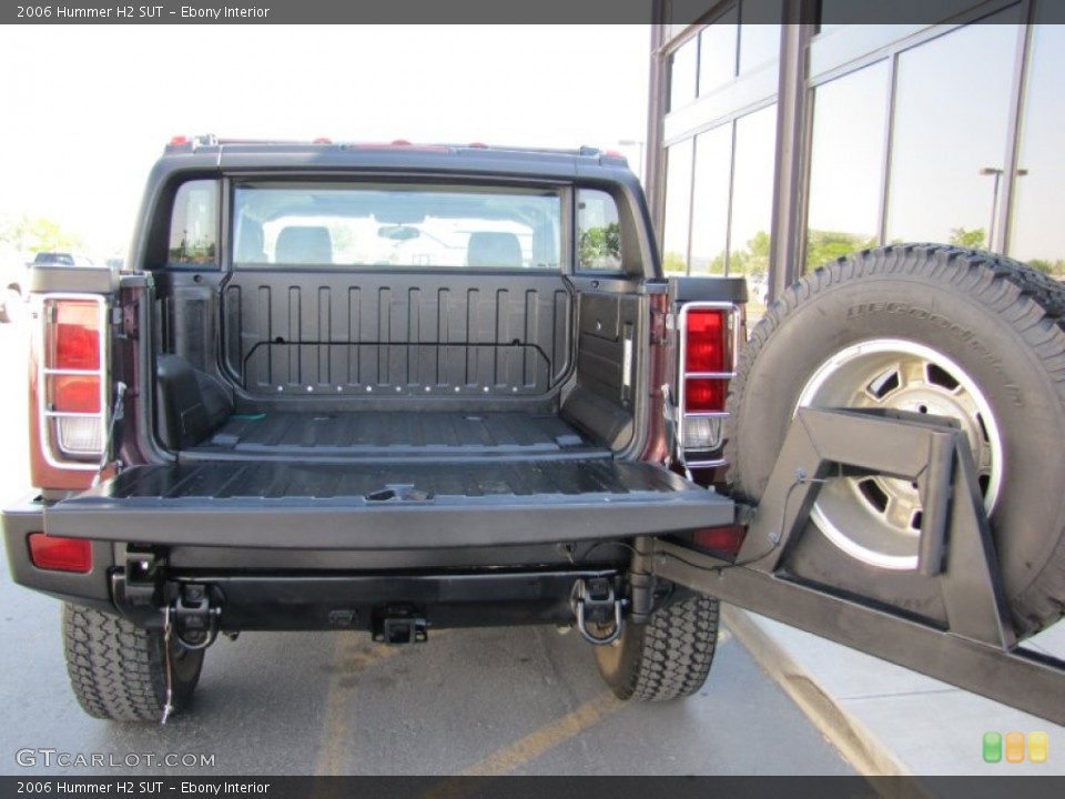 Ebony Interior Trunk for the 2006 Hummer H2 SUT #67491988