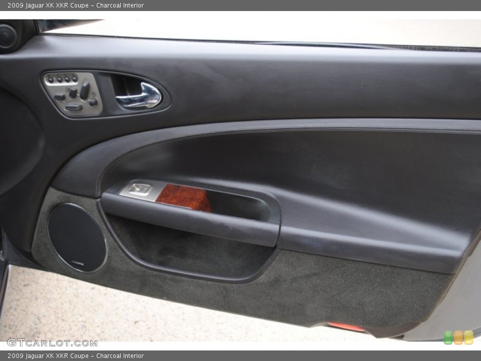 Charcoal Interior Door Panel for the 2009 Jaguar XK XKR Coupe #67501406
