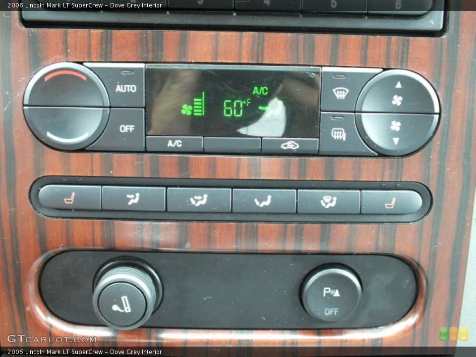 Dove Grey Interior Controls for the 2006 Lincoln Mark LT SuperCrew #67502065