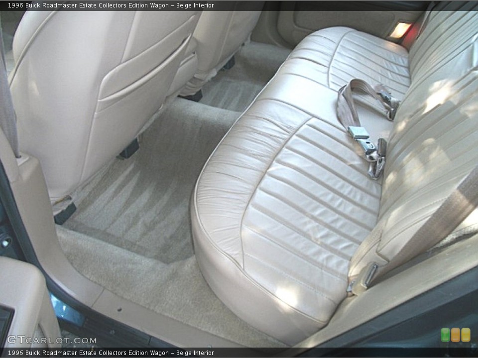 Beige Interior Rear Seat for the 1996 Buick Roadmaster Estate Collectors Edition Wagon #67503317