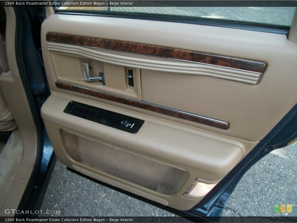 Beige Interior Door Panel for the 1996 Buick Roadmaster Estate Collectors Edition Wagon #67503338