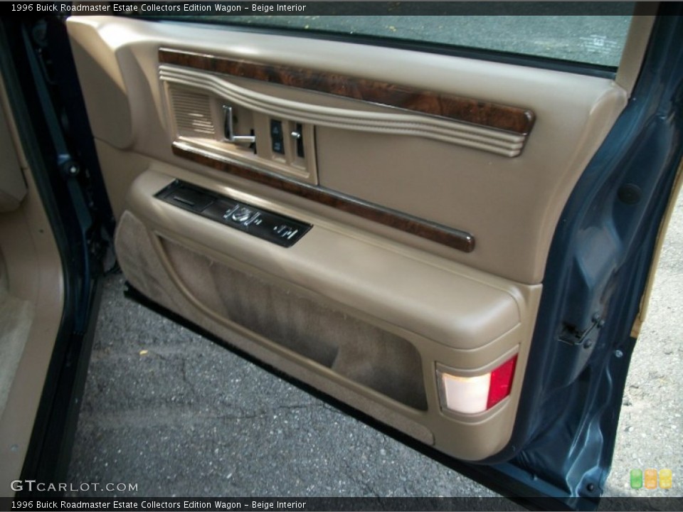 Beige Interior Door Panel for the 1996 Buick Roadmaster Estate Collectors Edition Wagon #67503374