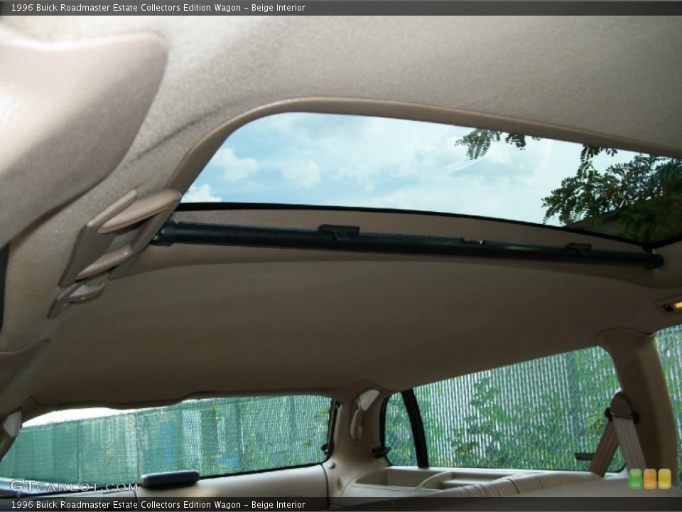 Beige Interior Sunroof for the 1996 Buick Roadmaster Estate Collectors Edition Wagon #67503398