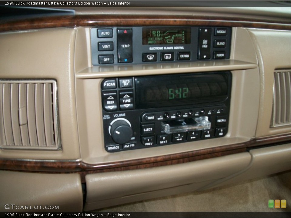 Beige Interior Controls for the 1996 Buick Roadmaster Estate Collectors Edition Wagon #67503539
