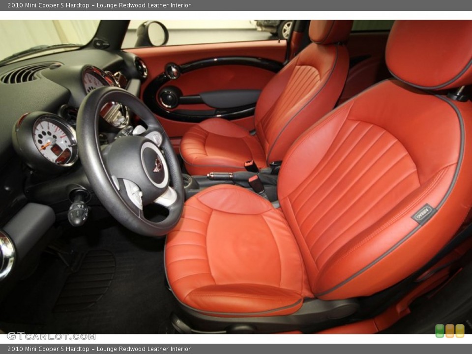 Lounge Redwood Leather Interior Prime Interior for the 2010 Mini Cooper S Hardtop #67503695