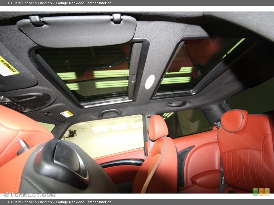 Lounge Redwood Leather Interior Sunroof for the 2010 Mini Cooper S Hardtop #67503890