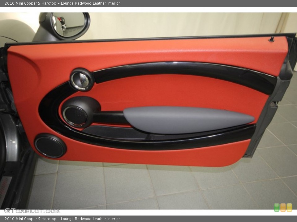 Lounge Redwood Leather Interior Door Panel for the 2010 Mini Cooper S Hardtop #67503935
