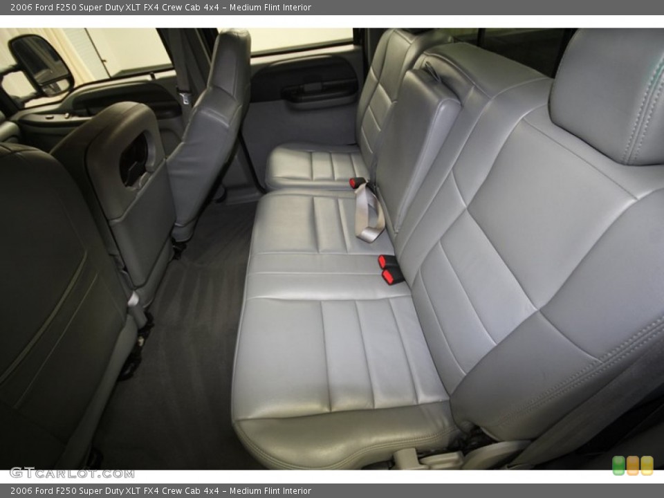 Medium Flint Interior Rear Seat for the 2006 Ford F250 Super Duty XLT FX4 Crew Cab 4x4 #67507556