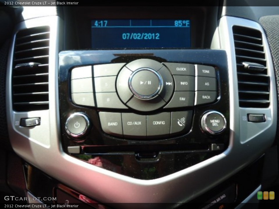 Jet Black Interior Controls for the 2012 Chevrolet Cruze LT #67510718