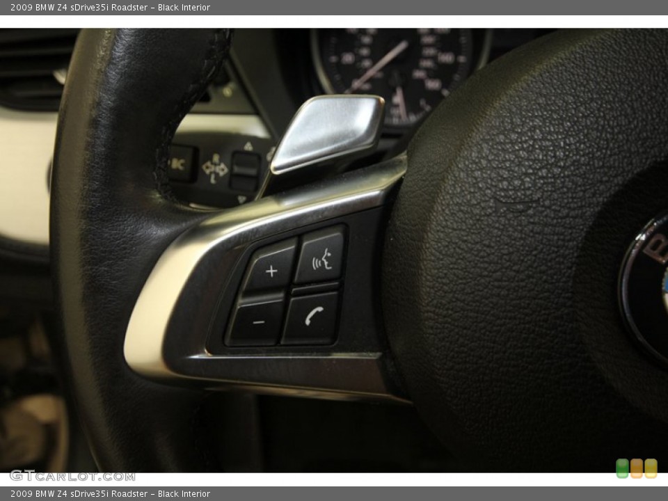 Black Interior Controls for the 2009 BMW Z4 sDrive35i Roadster #67510730