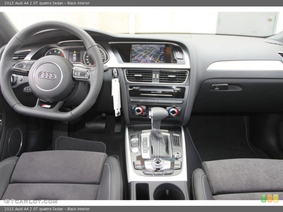 Black Interior Dashboard for the 2013 Audi A4 2.0T quattro Sedan #67513748