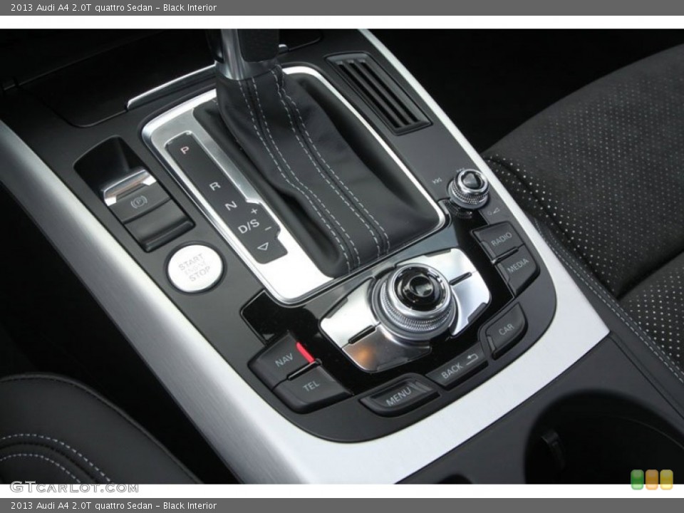 Black Interior Controls for the 2013 Audi A4 2.0T quattro Sedan #67513774