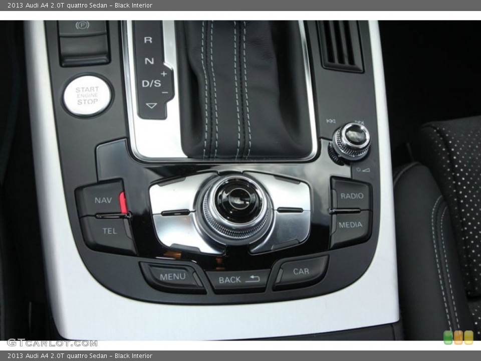 Black Interior Controls for the 2013 Audi A4 2.0T quattro Sedan #67513784