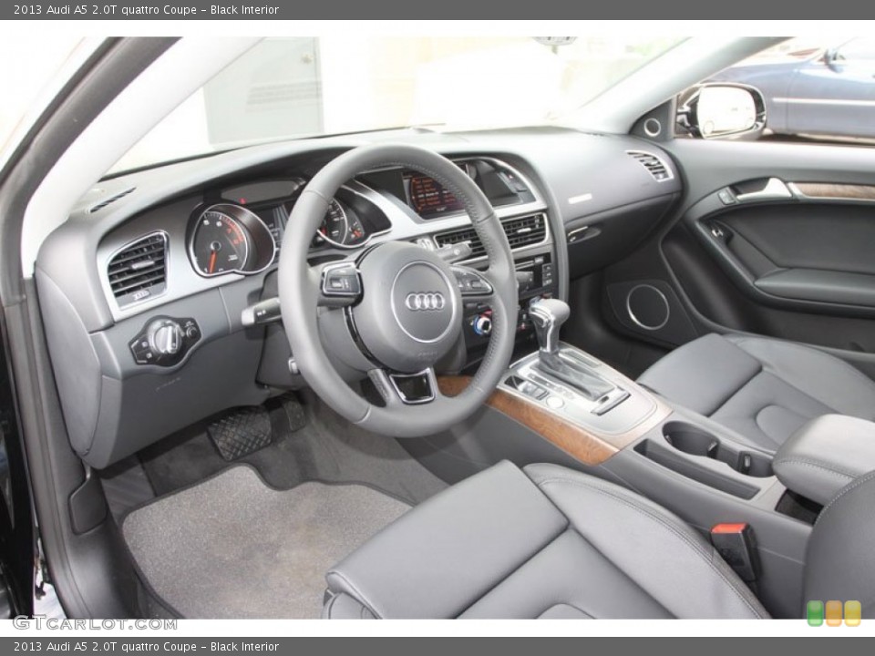 Black Interior Prime Interior for the 2013 Audi A5 2.0T quattro Coupe #67514966