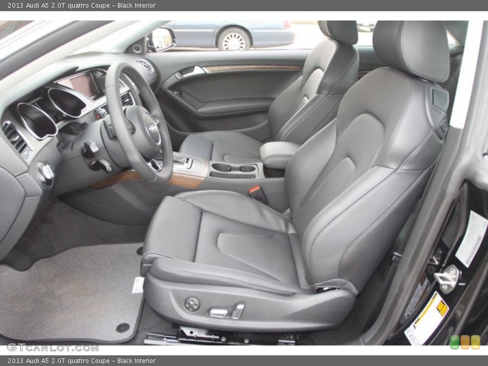 Black Interior Front Seat for the 2013 Audi A5 2.0T quattro Coupe #67514975