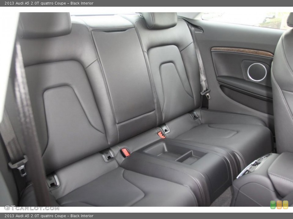 Black Interior Rear Seat for the 2013 Audi A5 2.0T quattro Coupe #67515104