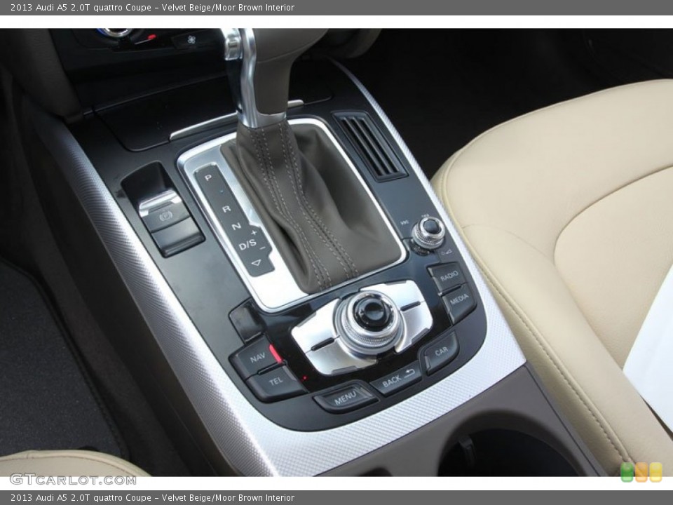 Velvet Beige/Moor Brown Interior Transmission for the 2013 Audi A5 2.0T quattro Coupe #67515290