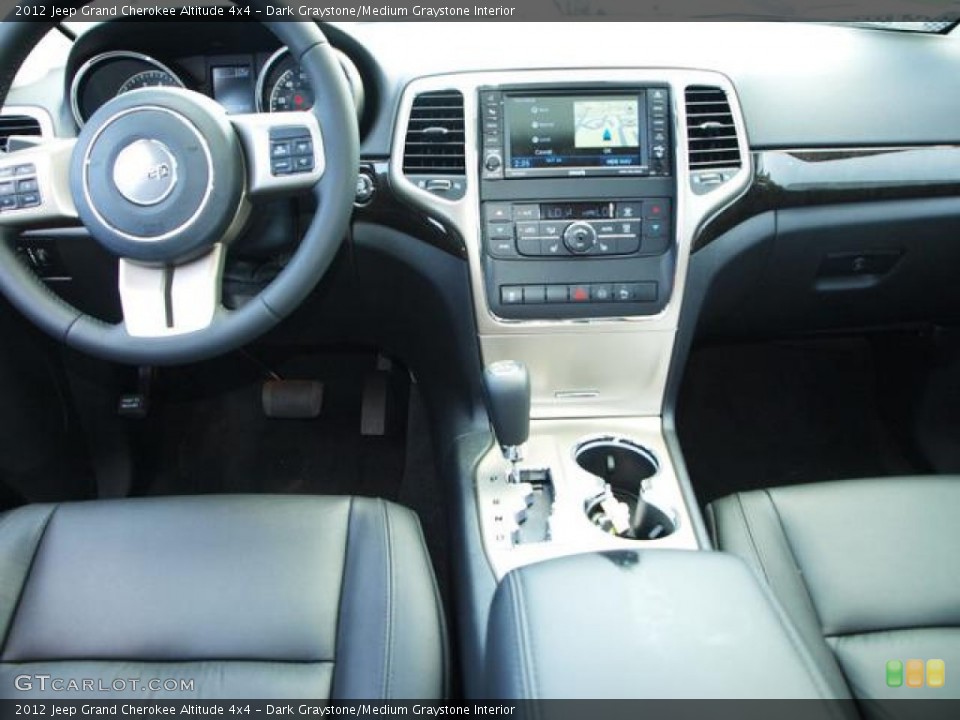 Dark Graystone/Medium Graystone Interior Dashboard for the 2012 Jeep Grand Cherokee Altitude 4x4 #67520066