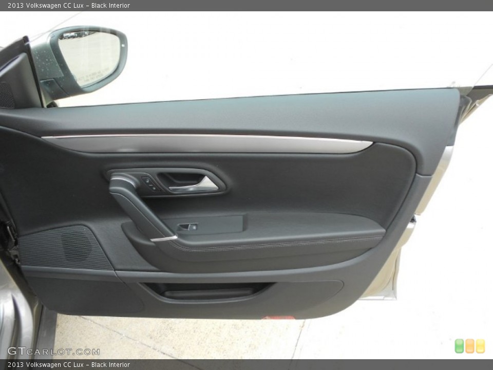 Black Interior Door Panel for the 2013 Volkswagen CC Lux #67522028