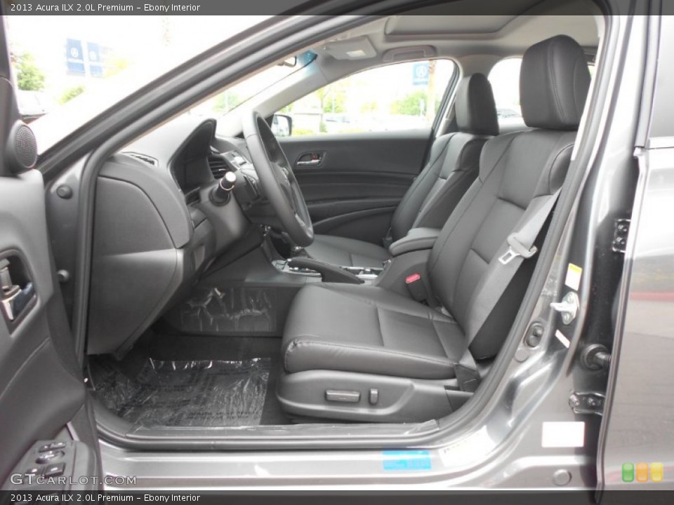 Ebony Interior Front Seat for the 2013 Acura ILX 2.0L Premium #67523882