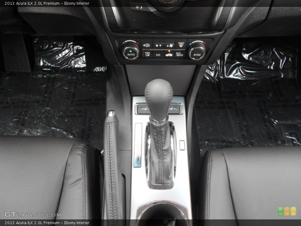 Ebony Interior Transmission for the 2013 Acura ILX 2.0L Premium #67524155
