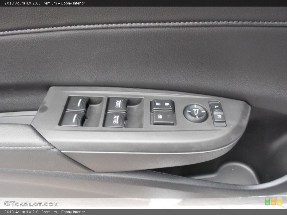 Ebony Interior Controls for the 2013 Acura ILX 2.0L Premium #67524188
