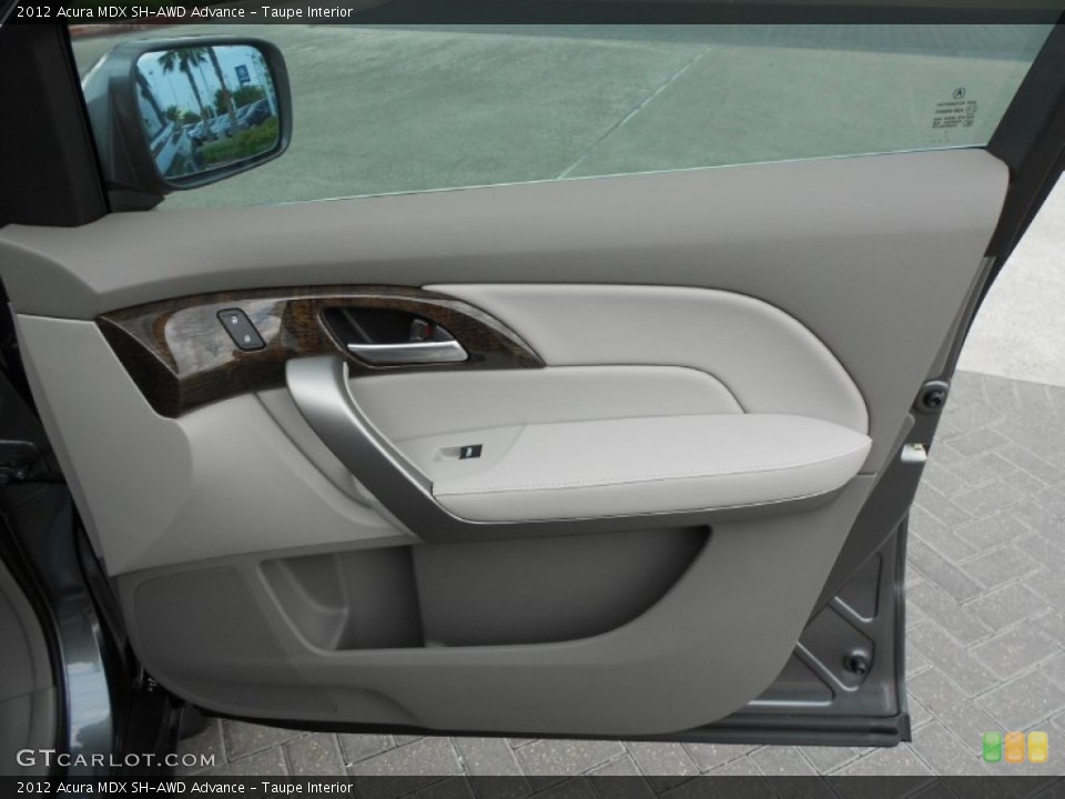 Taupe Interior Door Panel for the 2012 Acura MDX SH-AWD Advance #67524494