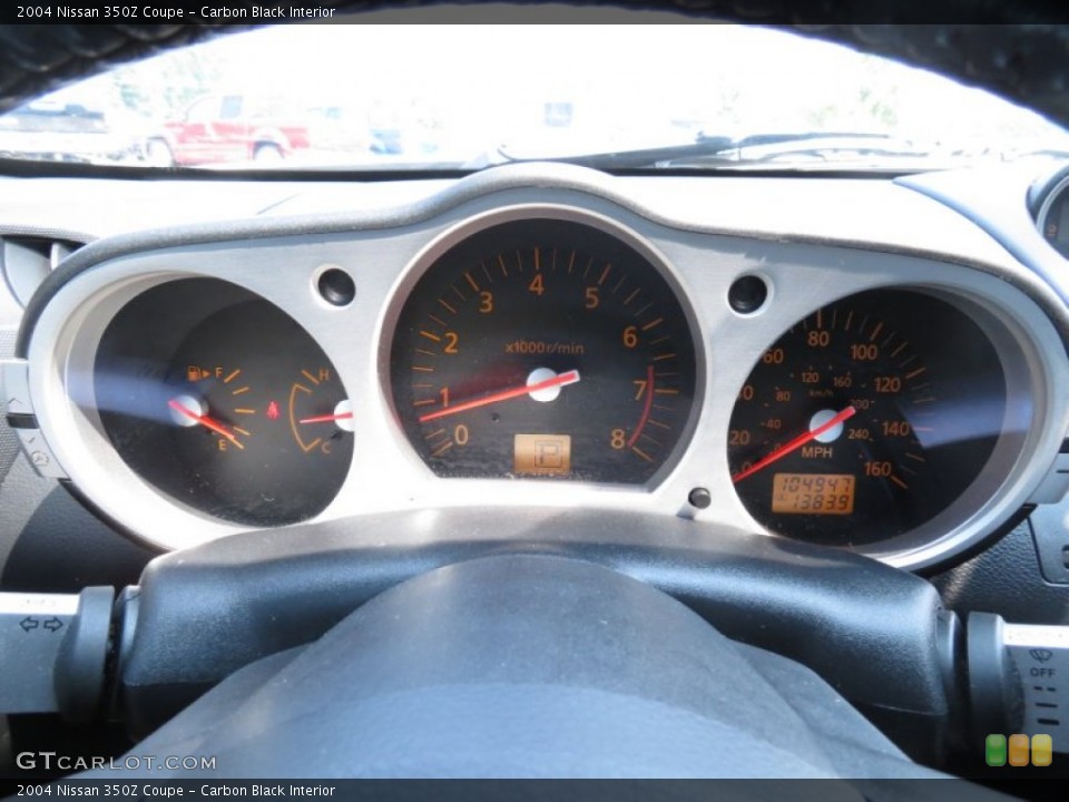 Carbon Black Interior Gauges for the 2004 Nissan 350Z Coupe #67527998