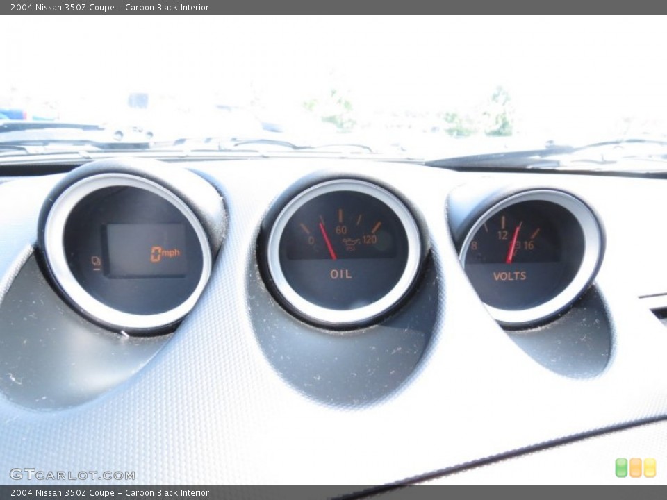 Carbon Black Interior Gauges for the 2004 Nissan 350Z Coupe #67528007