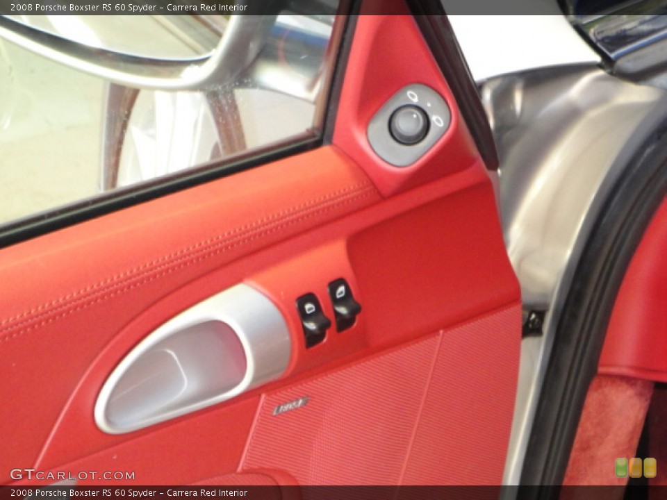 Carrera Red Interior Controls for the 2008 Porsche Boxster RS 60 Spyder #67529027