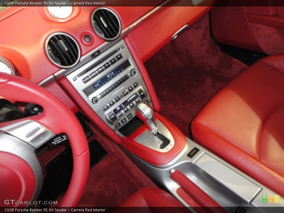 Carrera Red Interior Transmission for the 2008 Porsche Boxster RS 60 Spyder #67529063