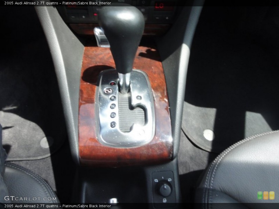 Platinum/Sabre Black Interior Transmission for the 2005 Audi Allroad 2.7T quattro #67530467
