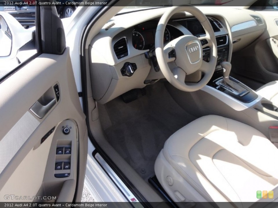 Cardamom Beige Interior Photo for the 2012 Audi A4 2.0T quattro Avant #67531862