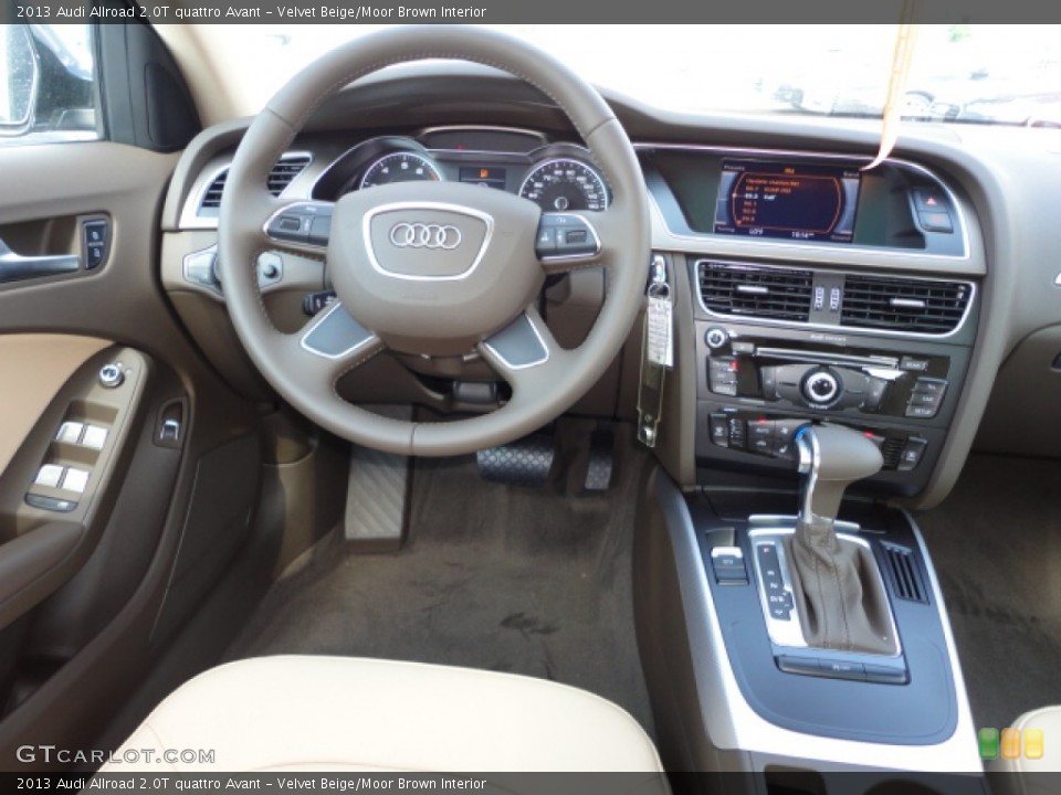 Velvet Beige/Moor Brown Interior Dashboard for the 2013 Audi Allroad 2.0T quattro Avant #67532126