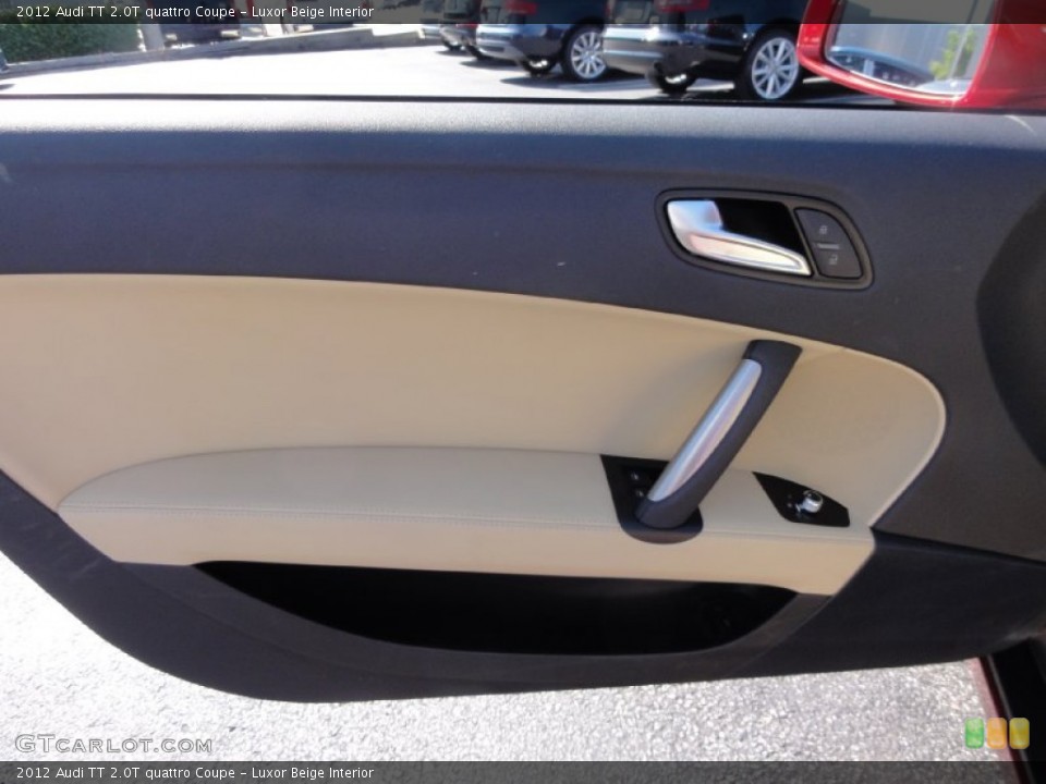 Luxor Beige Interior Door Panel for the 2012 Audi TT 2.0T quattro Coupe #67532924