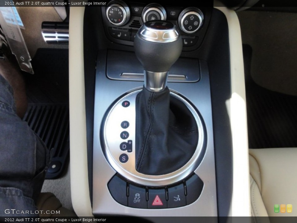 Luxor Beige Interior Transmission for the 2012 Audi TT 2.0T quattro Coupe #67533098