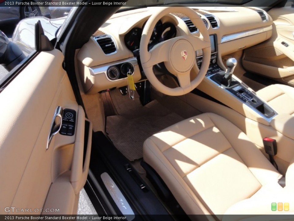 Luxor Beige Interior Prime Interior for the 2013 Porsche Boxster  #67533605