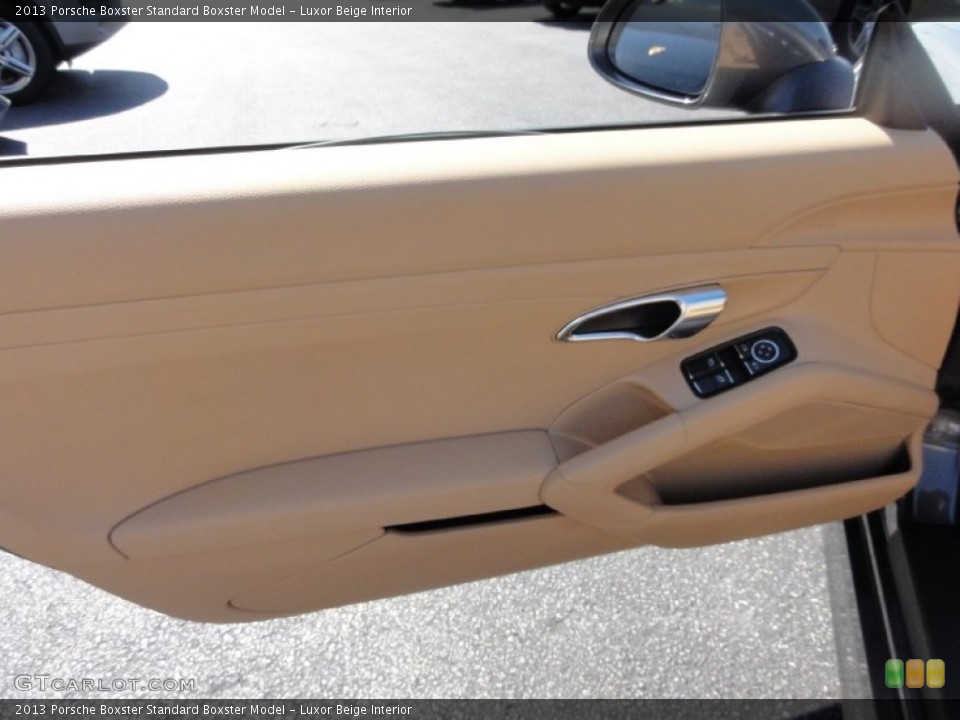 Luxor Beige Interior Door Panel for the 2013 Porsche Boxster  #67533614