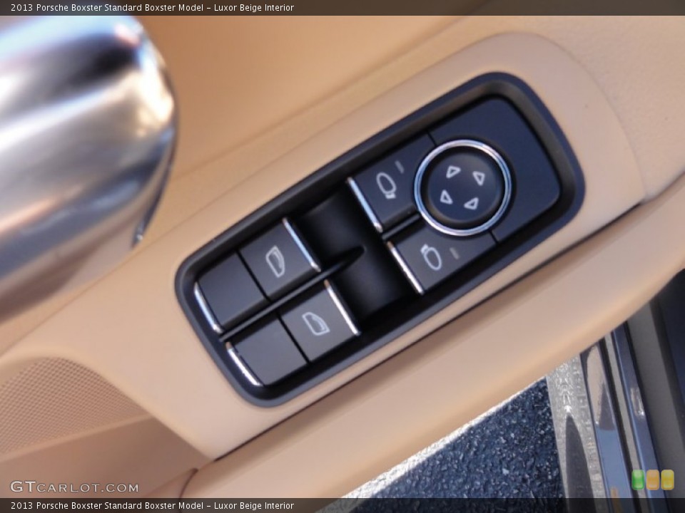 Luxor Beige Interior Controls for the 2013 Porsche Boxster  #67533623