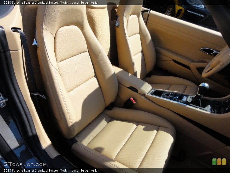 Luxor Beige Interior Front Seat for the 2013 Porsche Boxster  #67533677