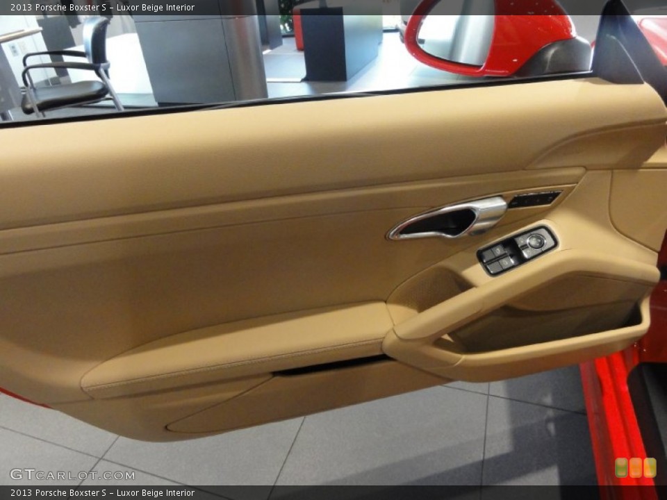 Luxor Beige Interior Door Panel for the 2013 Porsche Boxster S #67533947