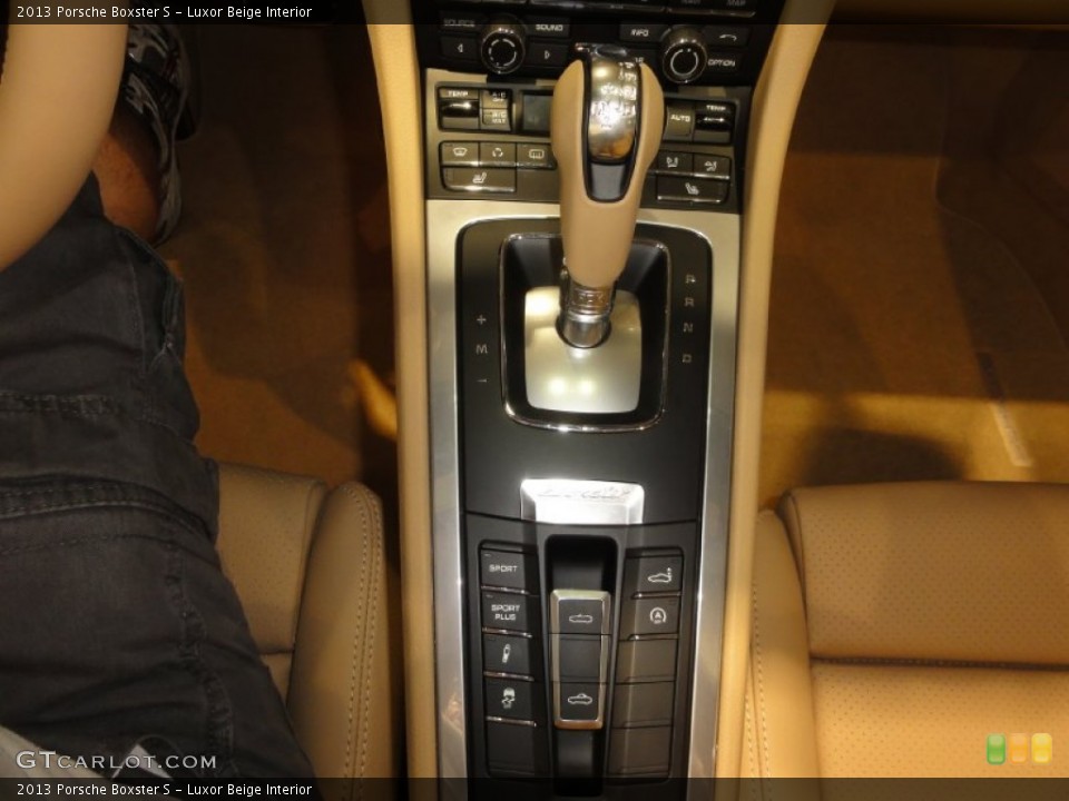 Luxor Beige Interior Transmission for the 2013 Porsche Boxster S #67534124