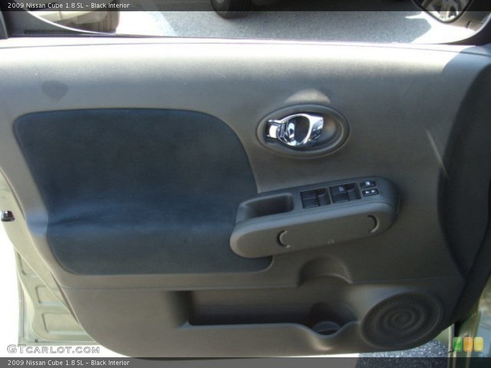 Black Interior Door Panel for the 2009 Nissan Cube 1.8 SL #67535192