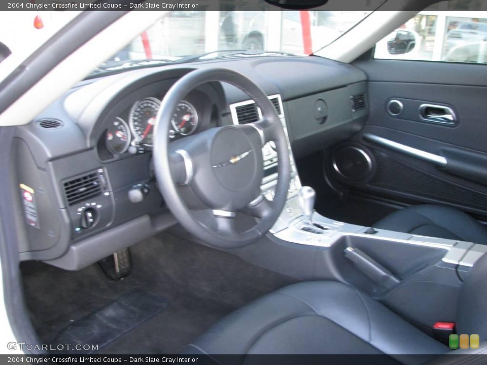 Dark Slate Gray Interior Photo for the 2004 Chrysler Crossfire Limited Coupe #6754177