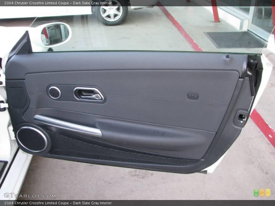 Dark Slate Gray Interior Door Panel for the 2004 Chrysler Crossfire Limited Coupe #6754192