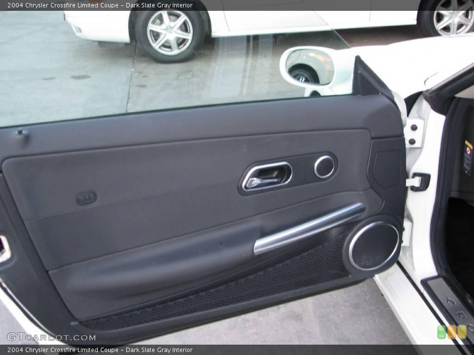 Dark Slate Gray Interior Door Panel for the 2004 Chrysler Crossfire Limited Coupe #6754202