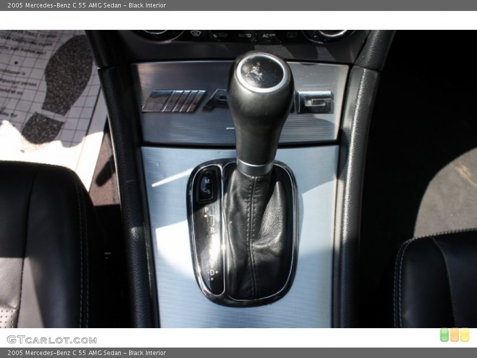 Black Interior Transmission for the 2005 Mercedes-Benz C 55 AMG Sedan #67543684